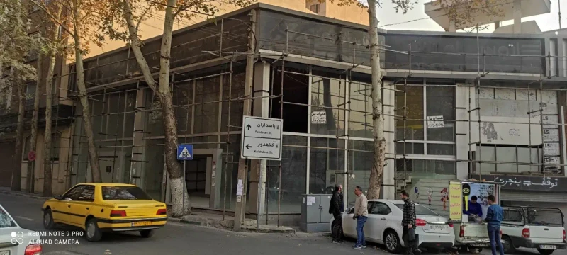 اجاره1500متر رستوران با روف قلب دروس